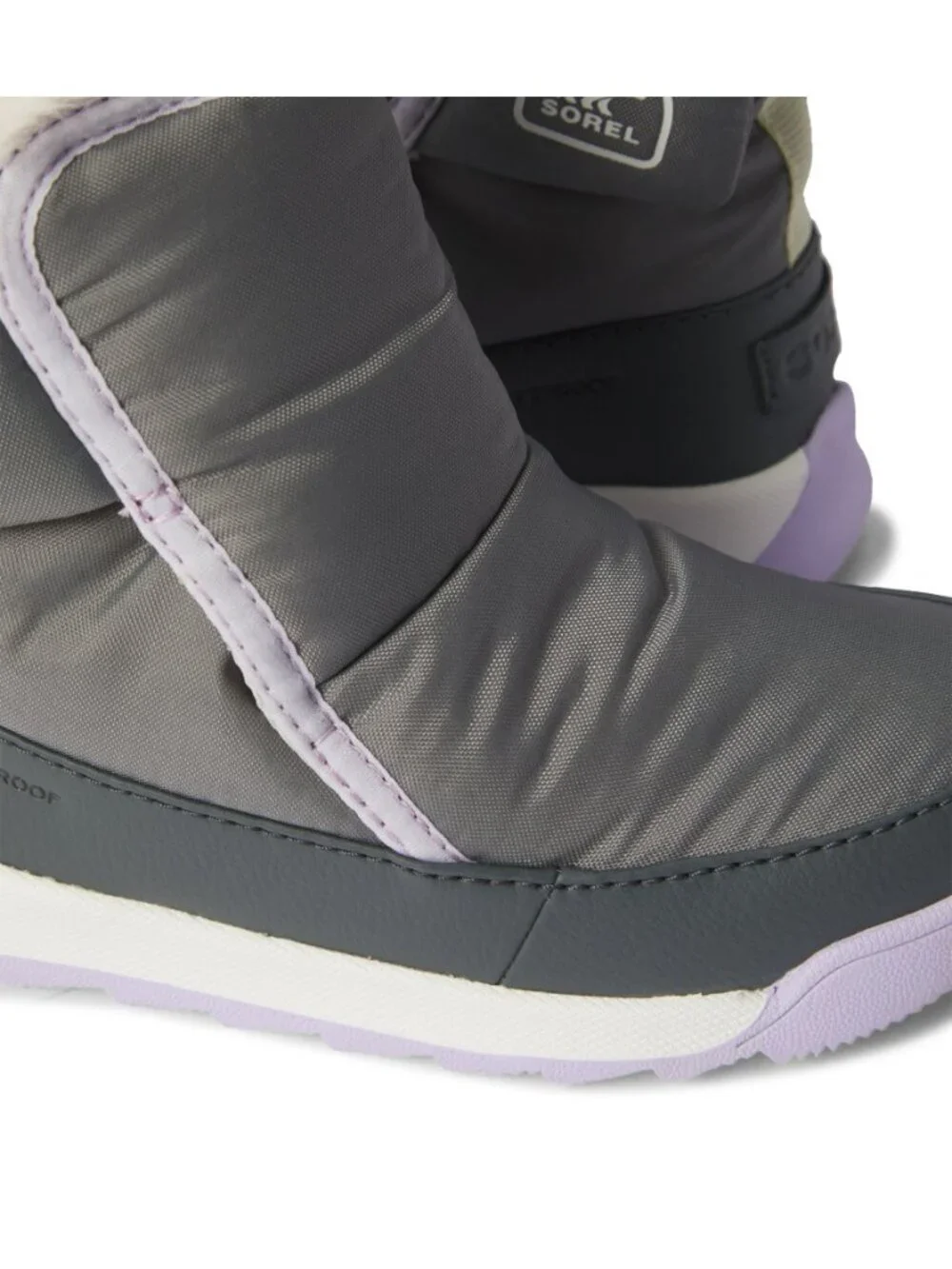 SOREL Kids Whitney II Plus Bootie WP Kids Shoes Lavender Cloud Size 4 Toddler